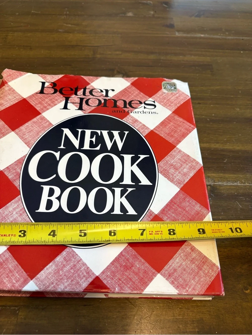 Better Homes And Gardens New Cook Book Hard Cover 1982 Plaid Recipe Pictures